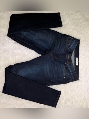KanCan Dark Blue Skinny Jeans - Contrast Stitch